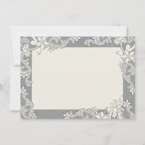 Vintage Country Floral Thank You