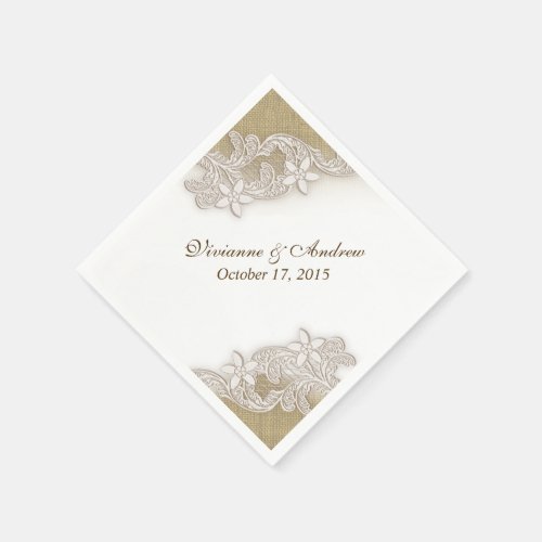 Vintage Country Gala Paper Napkins