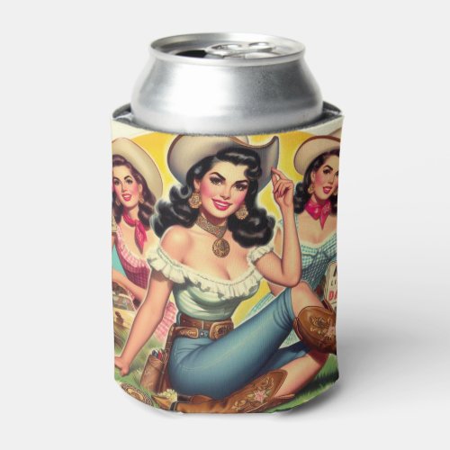Vintage Country Girls Can Cooler