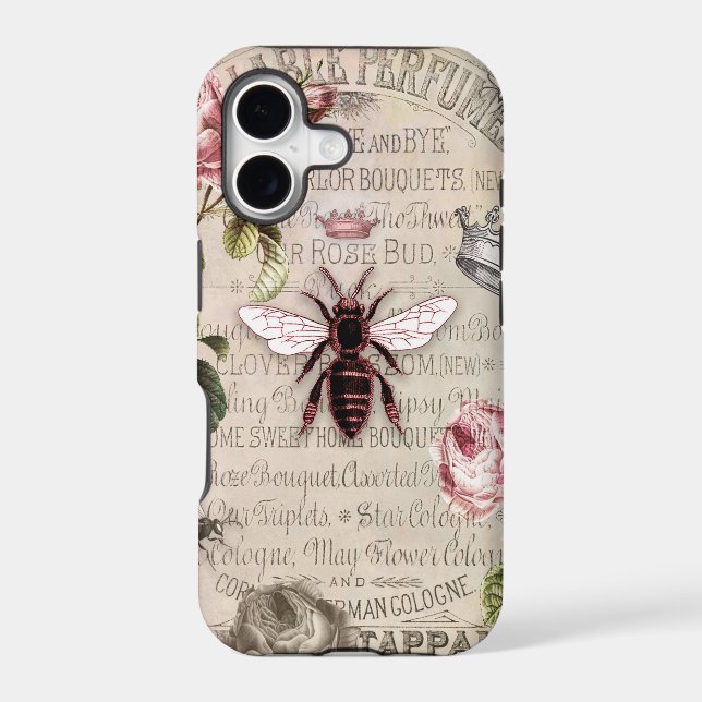 Vintage Country Queen Bee Iphone Case (Back)