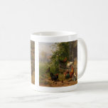 Vintage Country Rooster And Chickens Mug at Zazzle