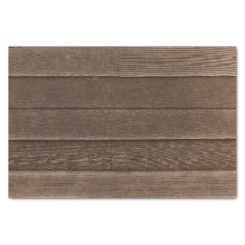 Vintage Country Rustic Sepia Wood Grain Texture Tissue Paper