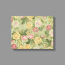 Vintage Country Weathered Floral Canvas Print