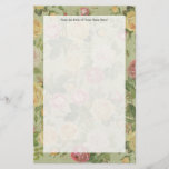 Vintage Country Weathered Floral Stationery