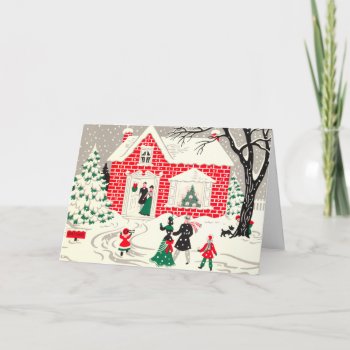 Vintage Countryside Greetings Card by Vintage_Gifts at Zazzle