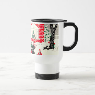 Vintage Countryside Greetings Travel Mug