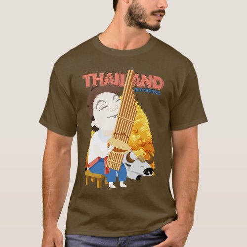 Vintage Countryside Thailand T_Shirt