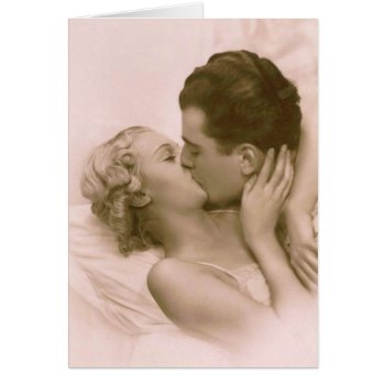 Vintage - Couple In Love  by AsTimeGoesBy at Zazzle