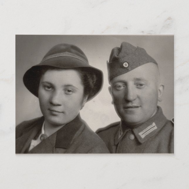 Vintage Couple Postcard (Front)