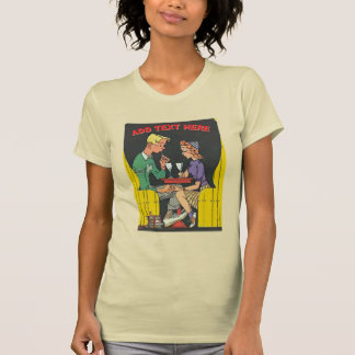 Vintage Couple with Soda T-Shirt