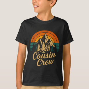 Vintage Cousin Crew Family Matching Camng Cousin S T-Shirt