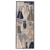 Vintage Couture Illustration Swag Bag