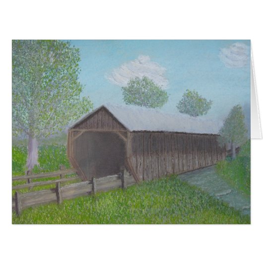 Vintage Covered Bridge (Front Horizontal)