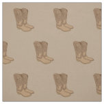 Vintage Cowboy Boots Fabric
