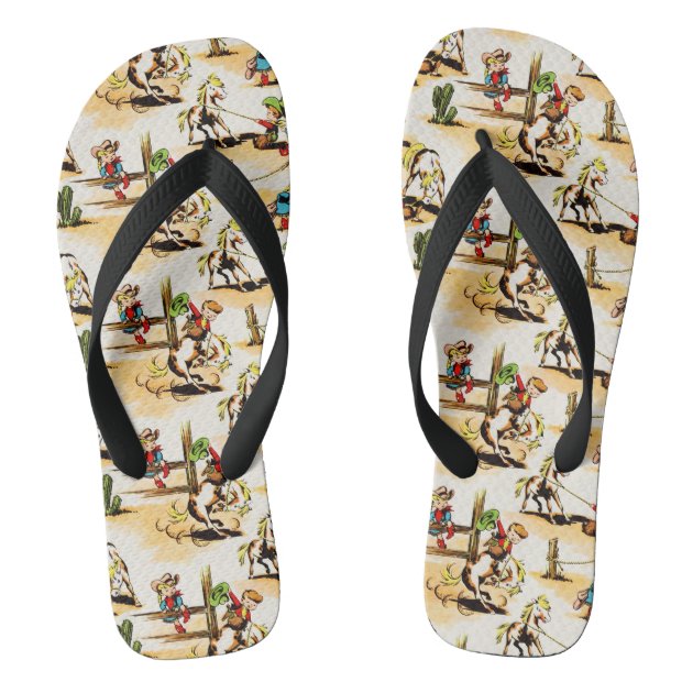 Cowgirl deals flip flops