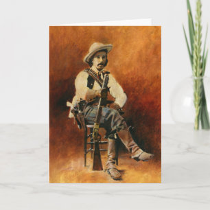 Vintage Cowboy Greetings Card