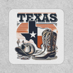 Vintage Cowboy Texas Patch