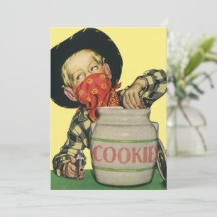Vintage Cowboy Toy Gun Hand in the Cookie Jar