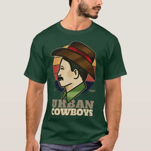 Vintage Cowboy Urban Life T_Shirt