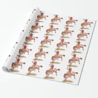 Vintage Cowboy Wrapping Paper