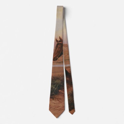 Vintage Cowboys Buffalo Bill on Charlie by Cary Neck Tie