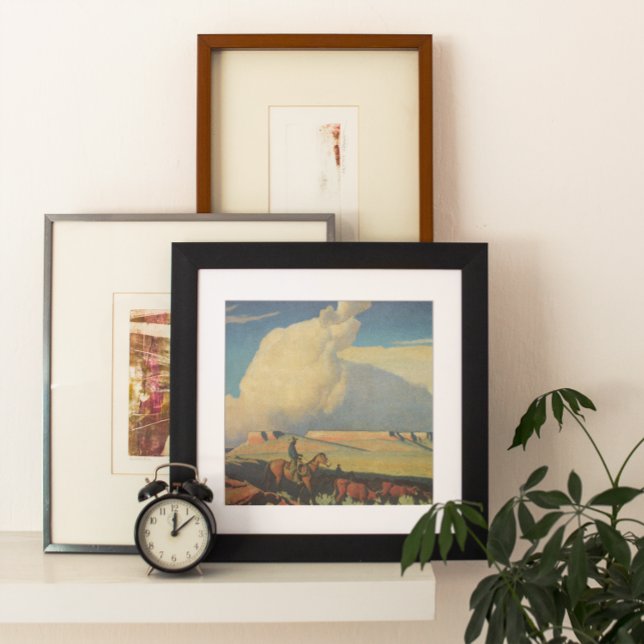 Vintage Cowboys, Open Range by Maynard Dixon Poster (Creator Uploaded)