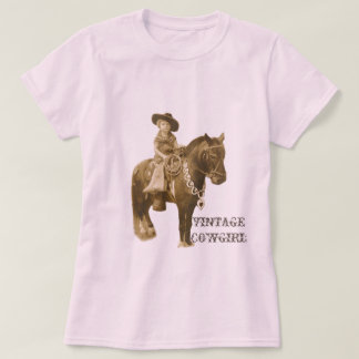 VINTAGE COWGIRL LADIES TOP