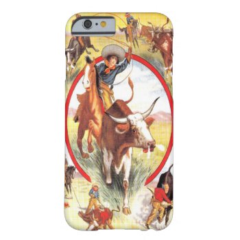 "vintage Cowgirl" Western Iphone 6 Case by BootsandSpurs at Zazzle