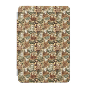 Vintage Cozy Ghosts and Books iPad Mini Cover