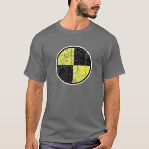 Vintage CRASH TEST DUMMY I Do My Own Stunt Break F T_Shirt