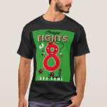 Vintage Crazy Eights Kids Card Game T-shirt at Zazzle