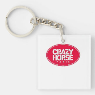 Vintage Crazy Horse Paris Cabaret Badge Clipart Keychain