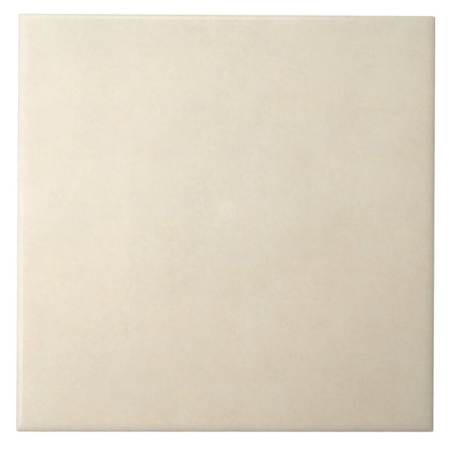 Vintage Cream Parchment Antique Paper Ceramic Tile (Front)