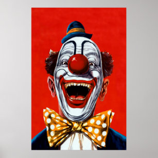 Evil Clown Art & Wall Décor | Zazzle