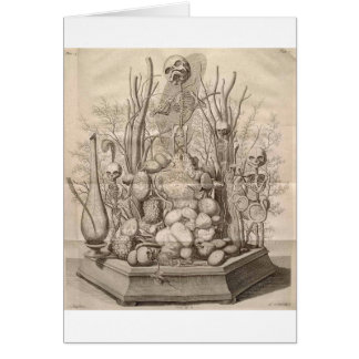Vintage Creepy Skeletons, Skulls and Trees Cards