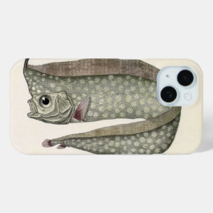 Vintage Crested Oarfish Fish, Marine Aquatic Life iPhone 15 Case