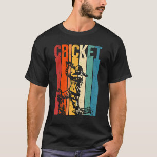 Vintage Cricket For Cricketers And Cricket Player T-Shirt