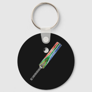 Vintage Cricket South Africa Flag South African Pr Keychain