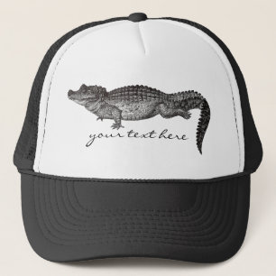 Vintage Crocodile Hat