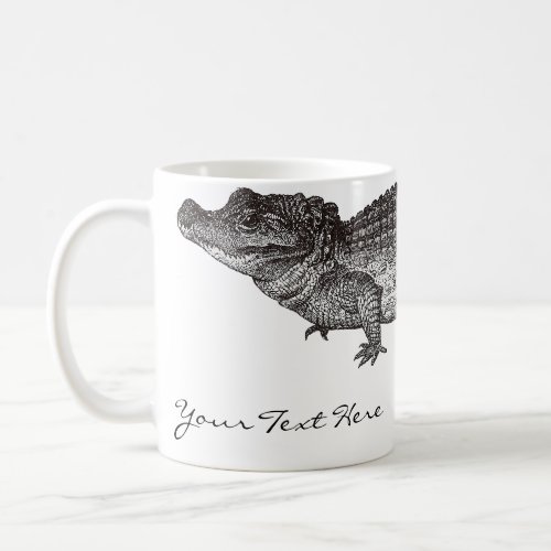 Vintage Crocodile Mug