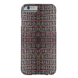 Vintage crocodile skin barely there iPhone 6 case
