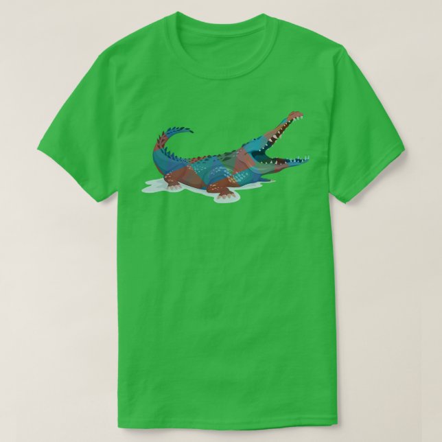 Vintage Crocodile T-Shirt (Design Front)