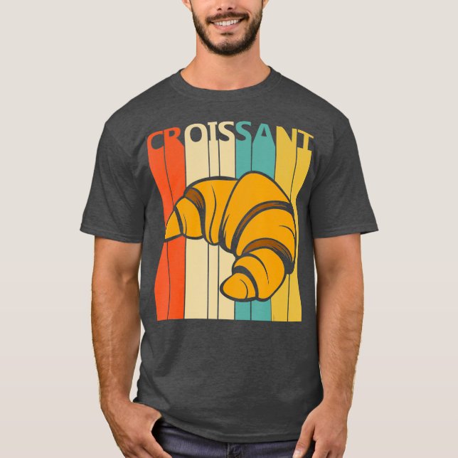 Vintage Croissant T-Shirt (Front)