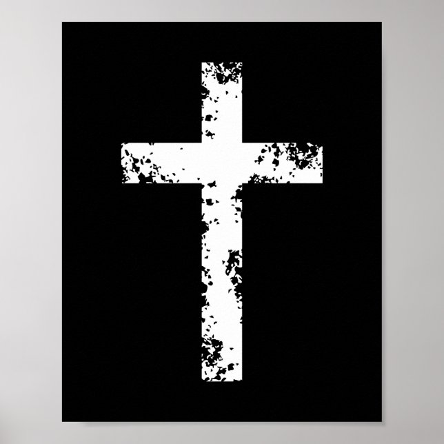 Vintage Cross Poster (Front)