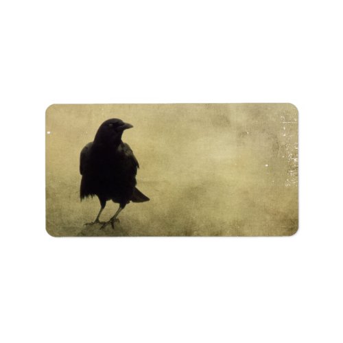 Vintage Crow Label