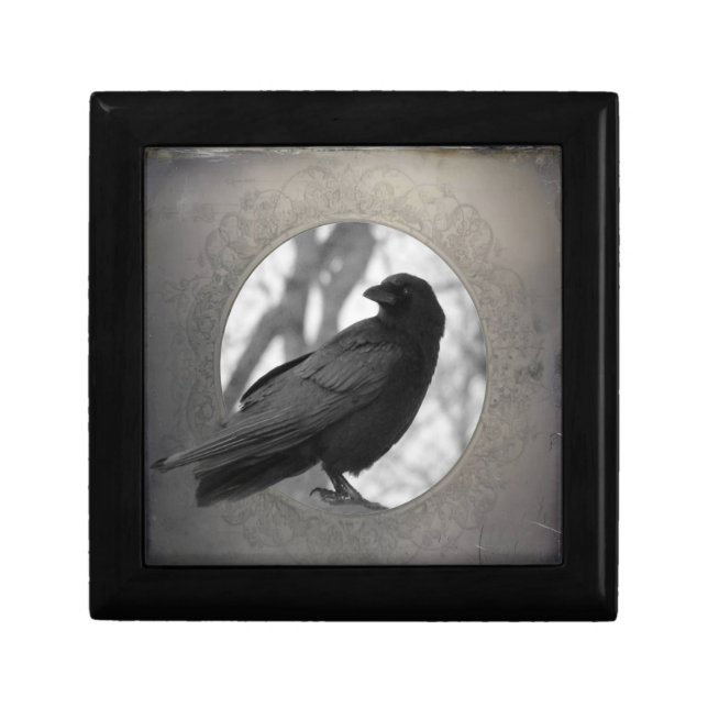 Vintage Crow Outside The Frame Gift Box (Front)
