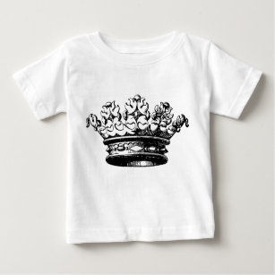 Vintage Crown - Black Baby T-Shirt