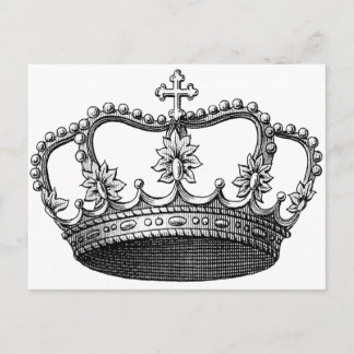 Vintage Crown Postcard