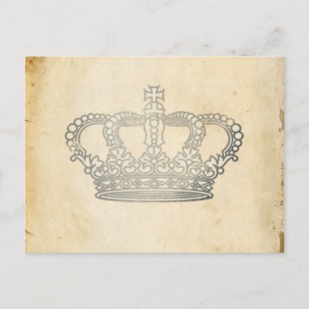 Vintage Crown Postcard