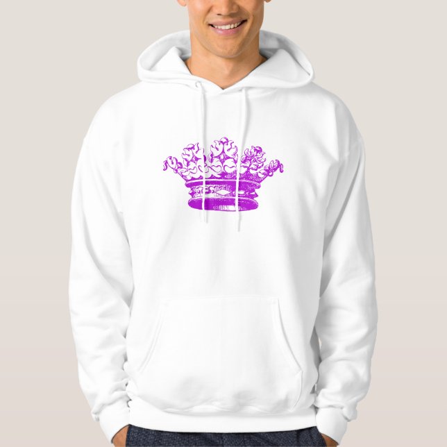 Vintage Crown - Purple Hoodie (Front)